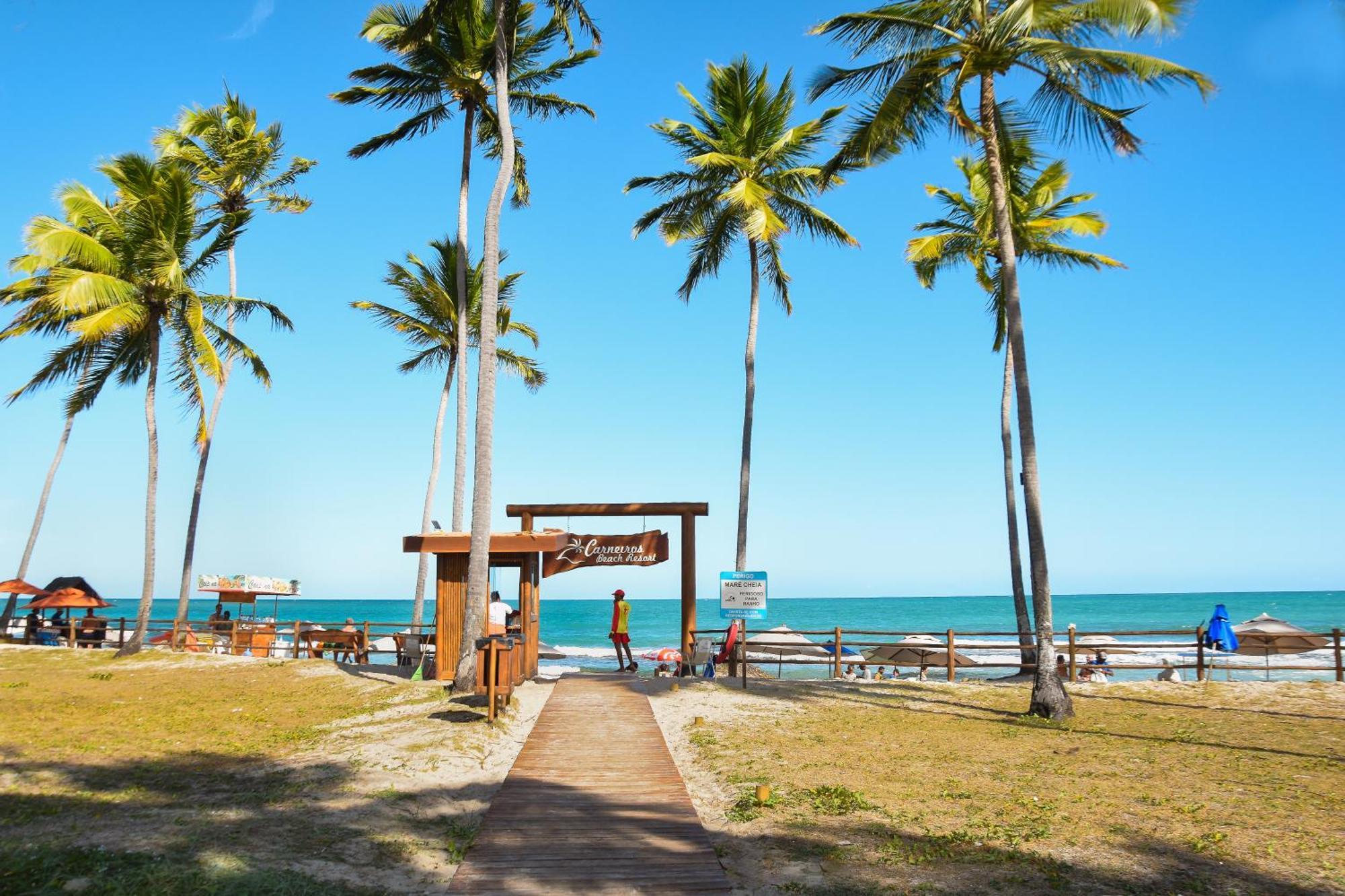 Bangalo Luxo Beira Mar Carneiros Beach Resort Praia dos Carneiros Exterior foto